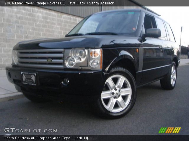 2004 Land Rover Range Rover HSE in Java Black