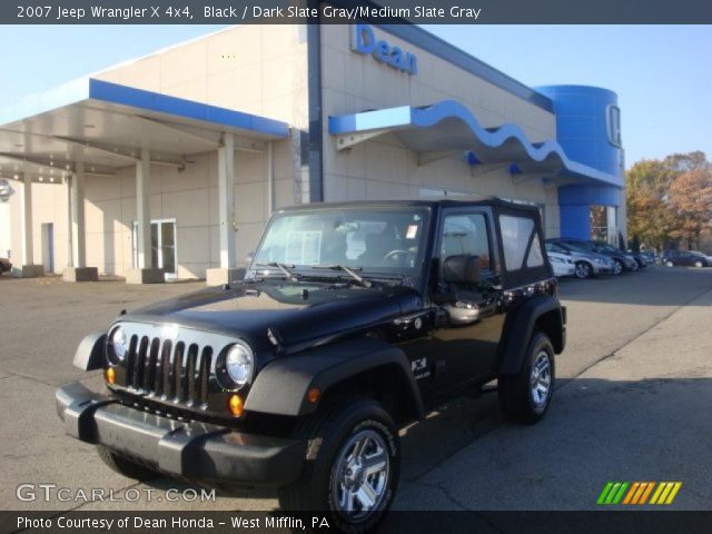 2007 Jeep Wrangler X 4x4 in Black