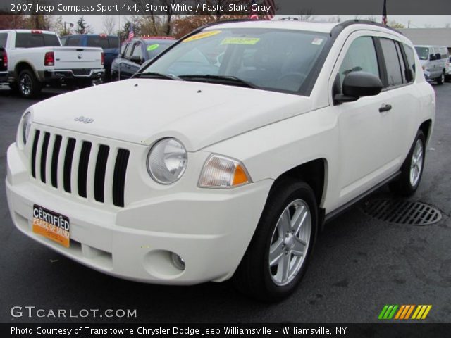 2007 Jeep Compass Sport 4x4 in Stone White