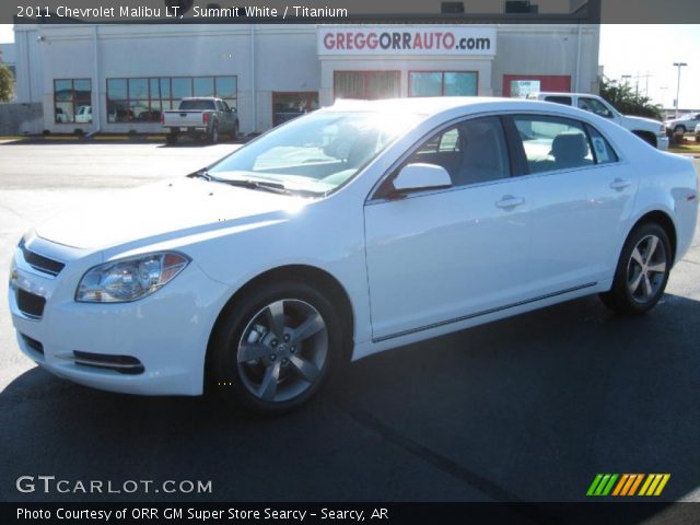 2011 Chevrolet Malibu LT in Summit White