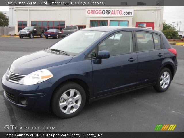 2009 Nissan Versa 1.8 SL Hatchback in Blue Onyx
