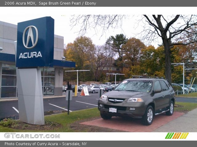 2006 Acura MDX  in Sage Brush Green Pearl