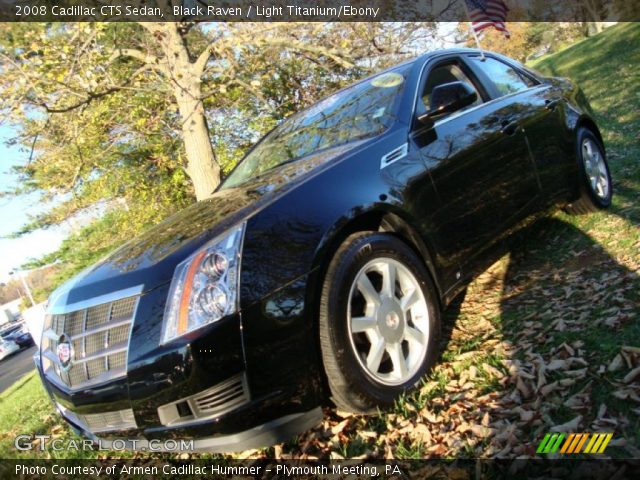 2008 Cadillac CTS Sedan in Black Raven