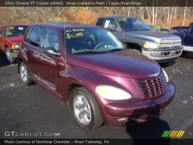 2003 Chrysler PT Cruiser Limited in Deep Cranberry Pearl