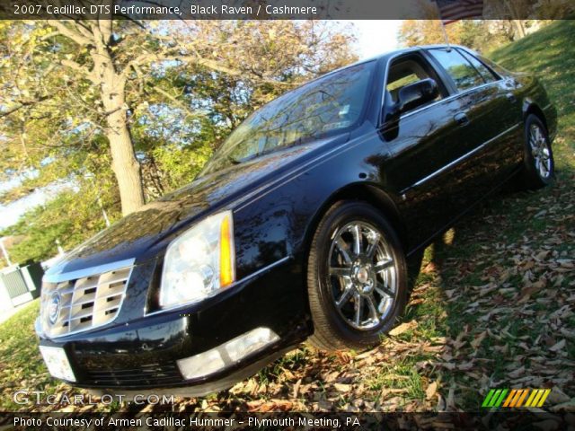 2007 Cadillac DTS Performance in Black Raven