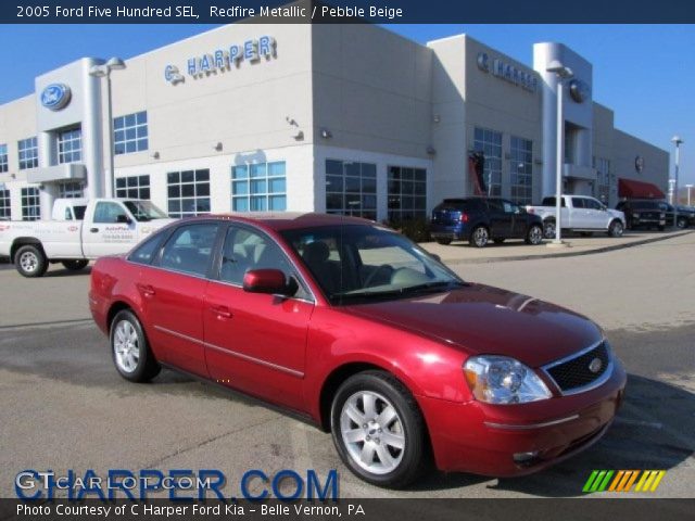 2005 Ford Five Hundred SEL in Redfire Metallic