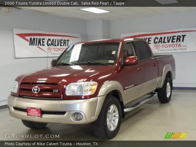 2006 Toyota Tundra Limited Double Cab in Salsa Red Pearl