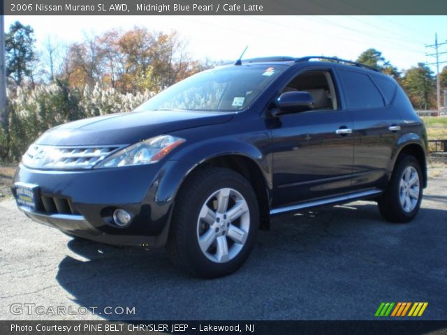 2006 Nissan Murano SL AWD in Midnight Blue Pearl