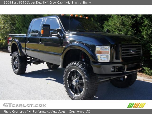 2008 Ford F250 Super Duty FX4 Crew Cab 4x4 in Black