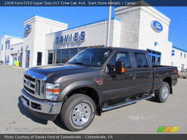 2008 Ford F250 Super Duty XLT Crew Cab 4x4 in Dark Stone Metallic