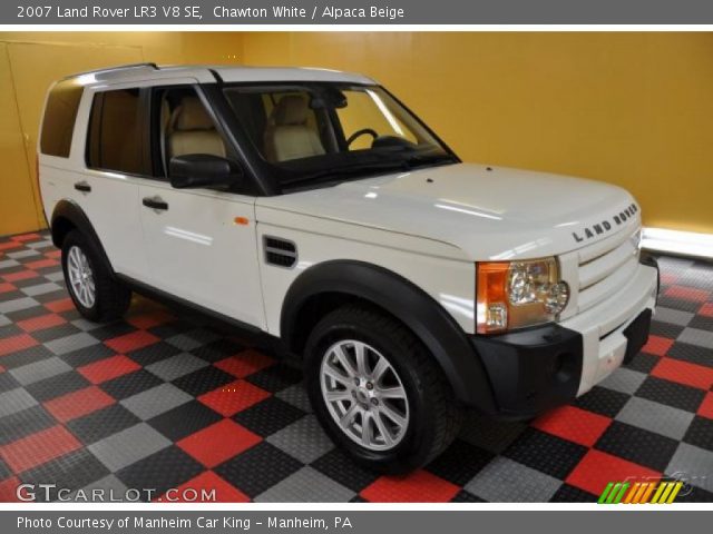 2007 Land Rover LR3 V8 SE in Chawton White