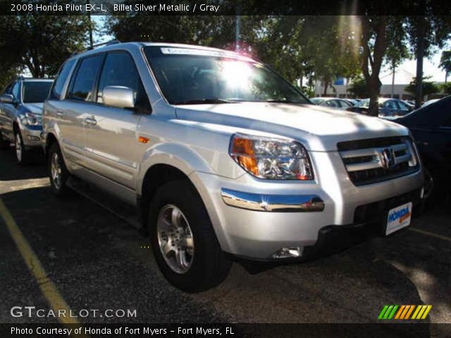 2008 Honda Pilot EX-L in Billet Silver Metallic