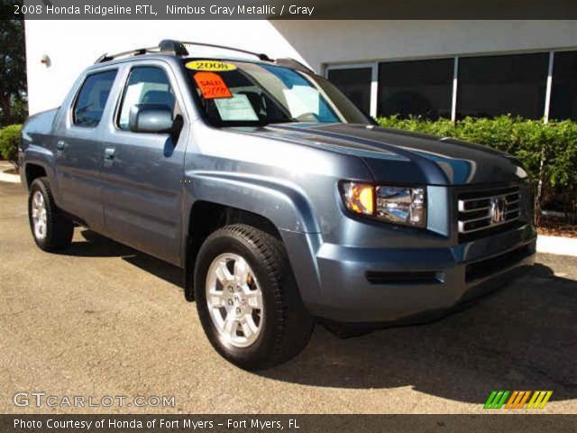 2008 Honda Ridgeline RTL in Nimbus Gray Metallic