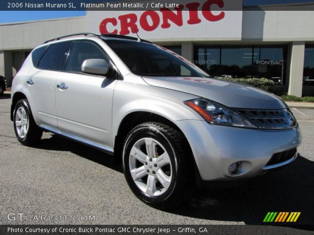 2006 Nissan Murano SL in Platinum Pearl Metallic
