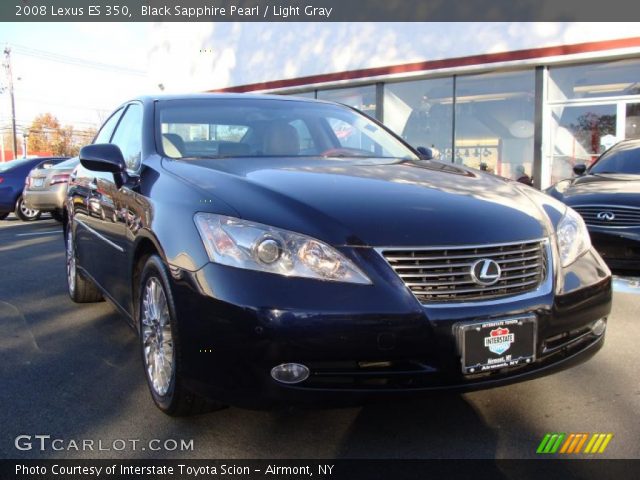 2008 Lexus ES 350 in Black Sapphire Pearl