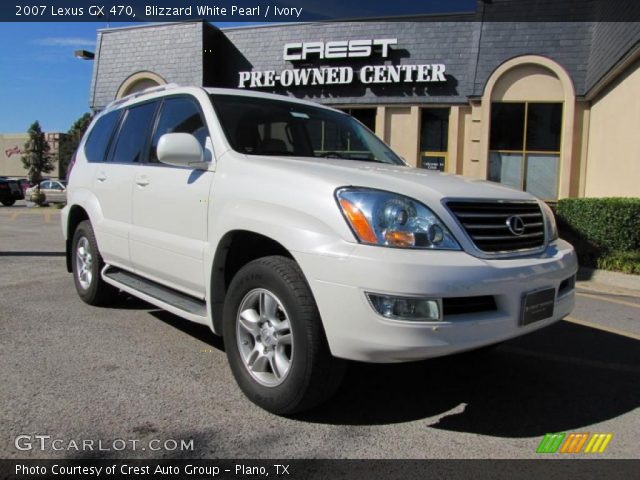 2007 Lexus GX 470 in Blizzard White Pearl