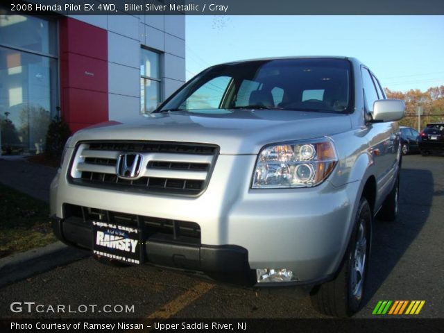 2008 Honda Pilot EX 4WD in Billet Silver Metallic