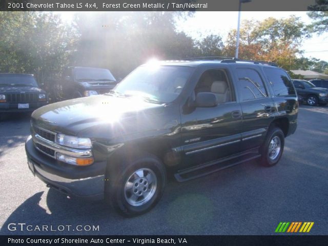 2001 Chevrolet Tahoe LS 4x4 in Forest Green Metallic