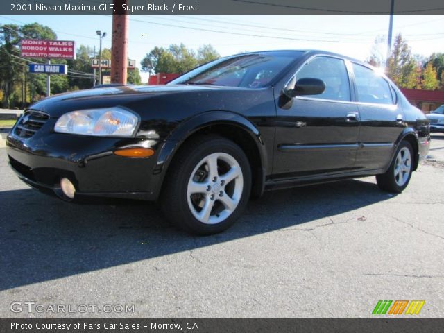 2001 Nissan Maxima GLE in Super Black
