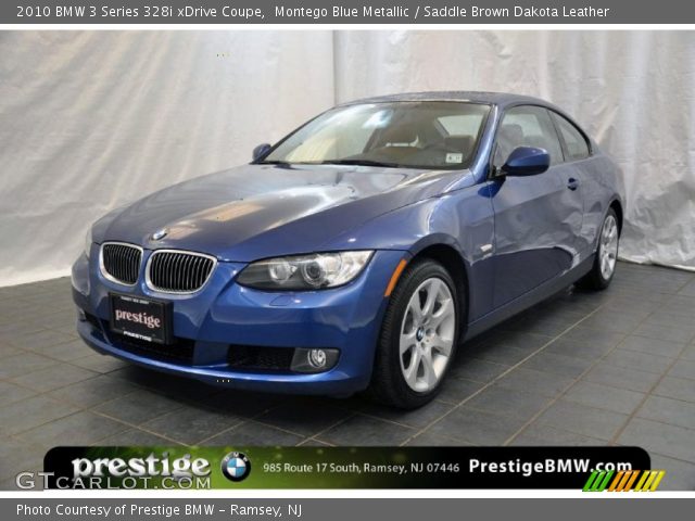 2010 BMW 3 Series 328i xDrive Coupe in Montego Blue Metallic
