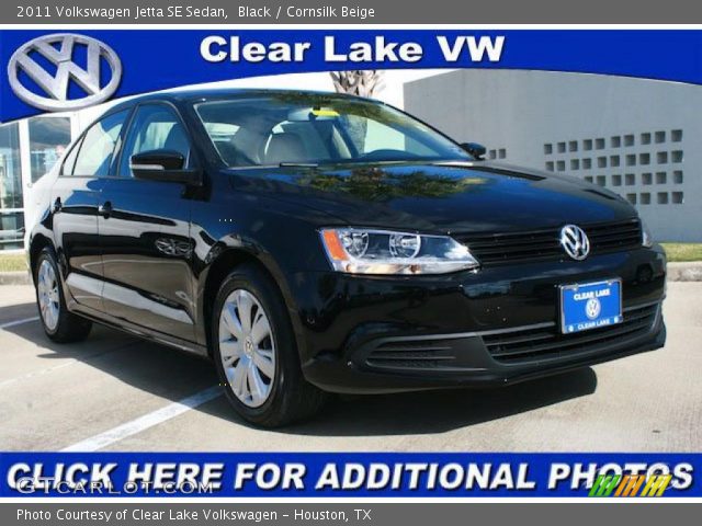 2011 Volkswagen Jetta SE Sedan in Black