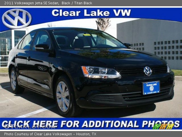 2011 Volkswagen Jetta SE Sedan in Black