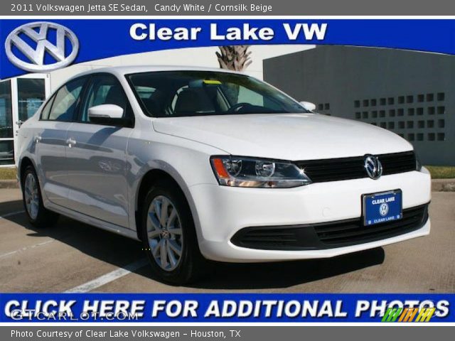 2011 Volkswagen Jetta SE Sedan in Candy White