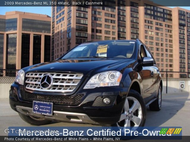 2009 Mercedes-Benz ML 350 4Matic in Black