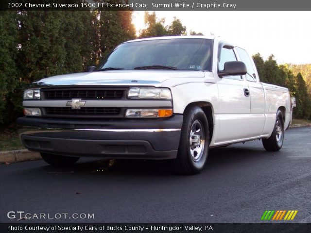2002 Chevrolet Silverado 1500 LT Extended Cab in Summit White