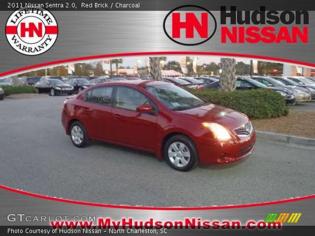 2011 Nissan Sentra 2.0 in Red Brick