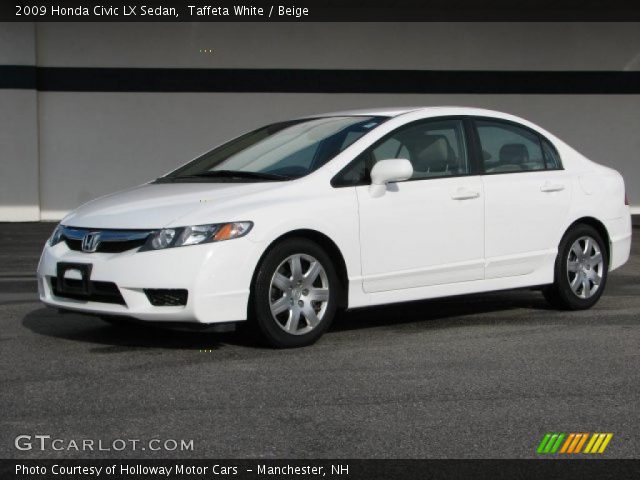 2009 Honda Civic LX Sedan in Taffeta White
