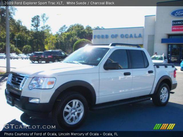 2009 Ford Explorer Sport Trac XLT in White Suede
