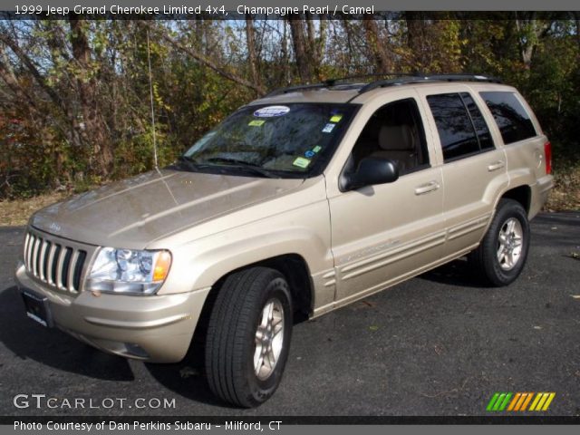 1999 Jeep Grand Cherokee Limited 4x4 in Champagne Pearl