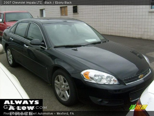 2007 Chevrolet Impala LTZ in Black