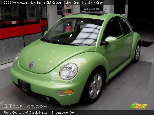 2003 Volkswagen New Beetle GLS Coupe in Cyber Green Metallic