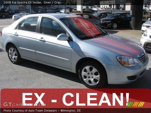 2008 Kia Spectra EX Sedan in Silver