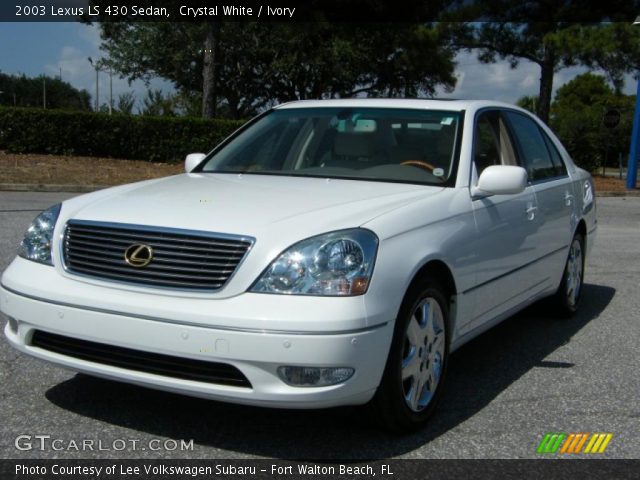2003 Lexus LS 430 Sedan in Crystal White