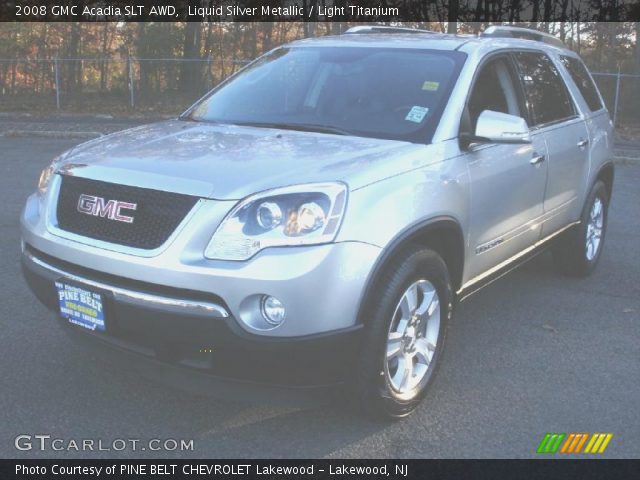 2008 GMC Acadia SLT AWD in Liquid Silver Metallic