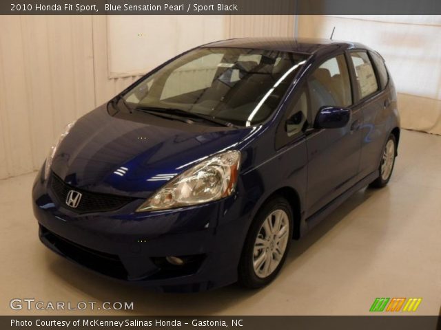 2010 Honda Fit Sport in Blue Sensation Pearl