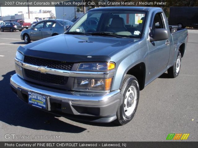 2007 Chevrolet Colorado Work Truck Regular Cab in Blue Granite Metallic