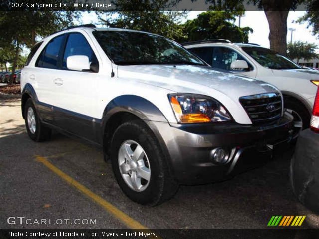 2007 Kia Sorento EX in White