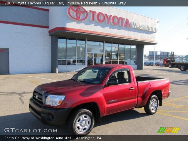 2008 Toyota Tacoma Regular Cab in Impulse Red Pearl