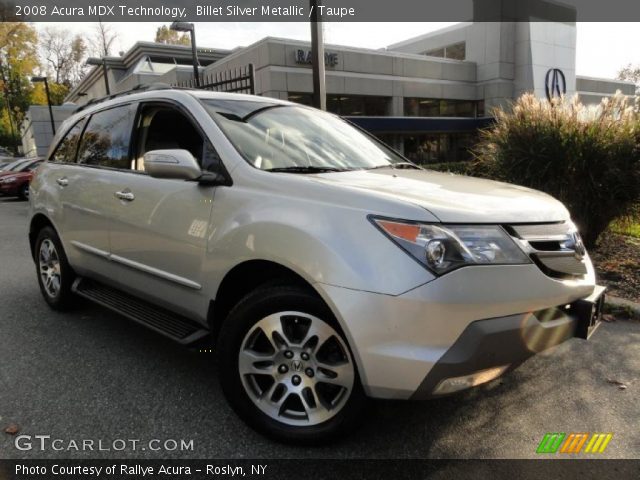 2008 Acura MDX Technology in Billet Silver Metallic