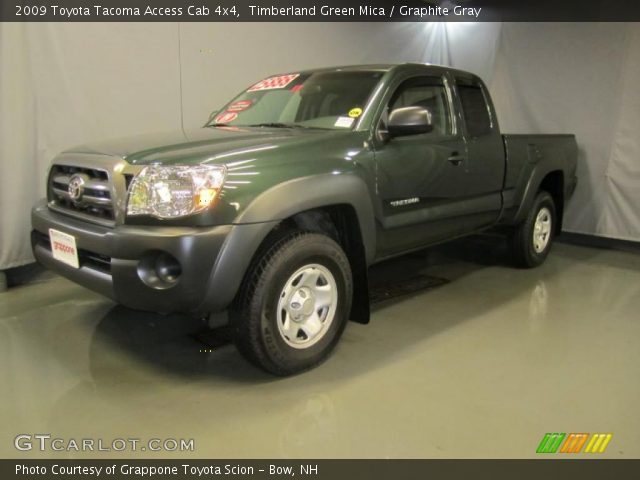 2009 Toyota Tacoma Access Cab 4x4 in Timberland Green Mica