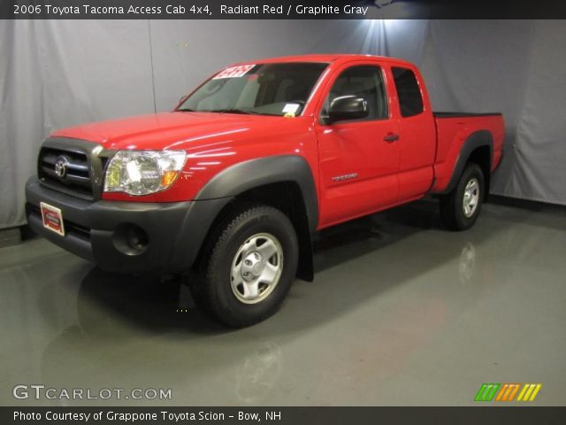 2006 Toyota Tacoma Access Cab 4x4 in Radiant Red