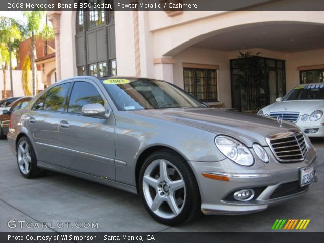 2008 Mercedes-Benz E 350 Sedan in Pewter Metallic