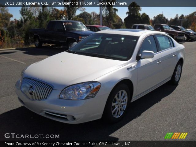 2011 Buick Lucerne CXL in White Diamond TriCoat