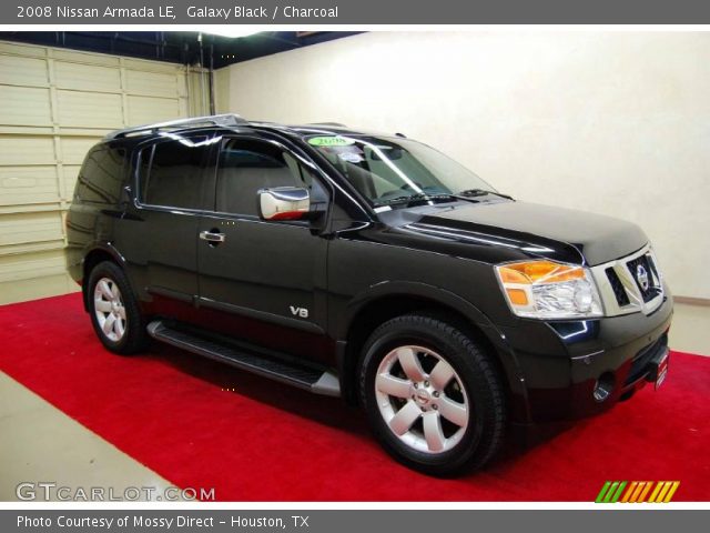 2008 Nissan Armada LE in Galaxy Black