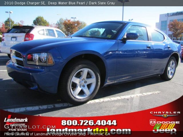2010 Dodge Charger SE in Deep Water Blue Pearl