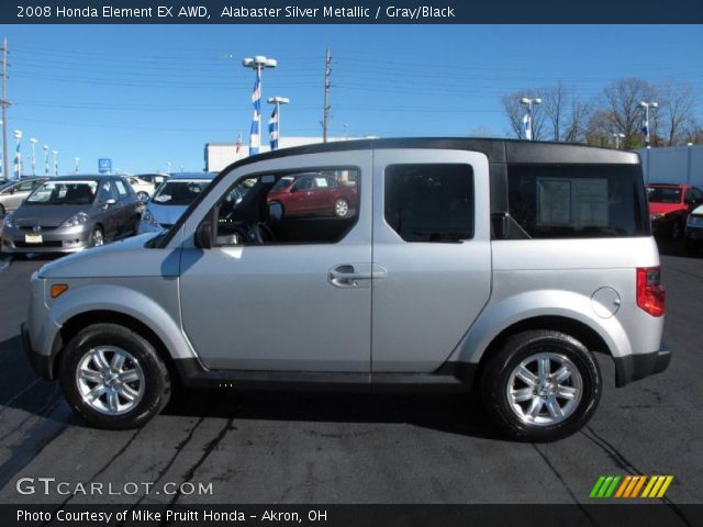 2008 Honda Element EX AWD in Alabaster Silver Metallic